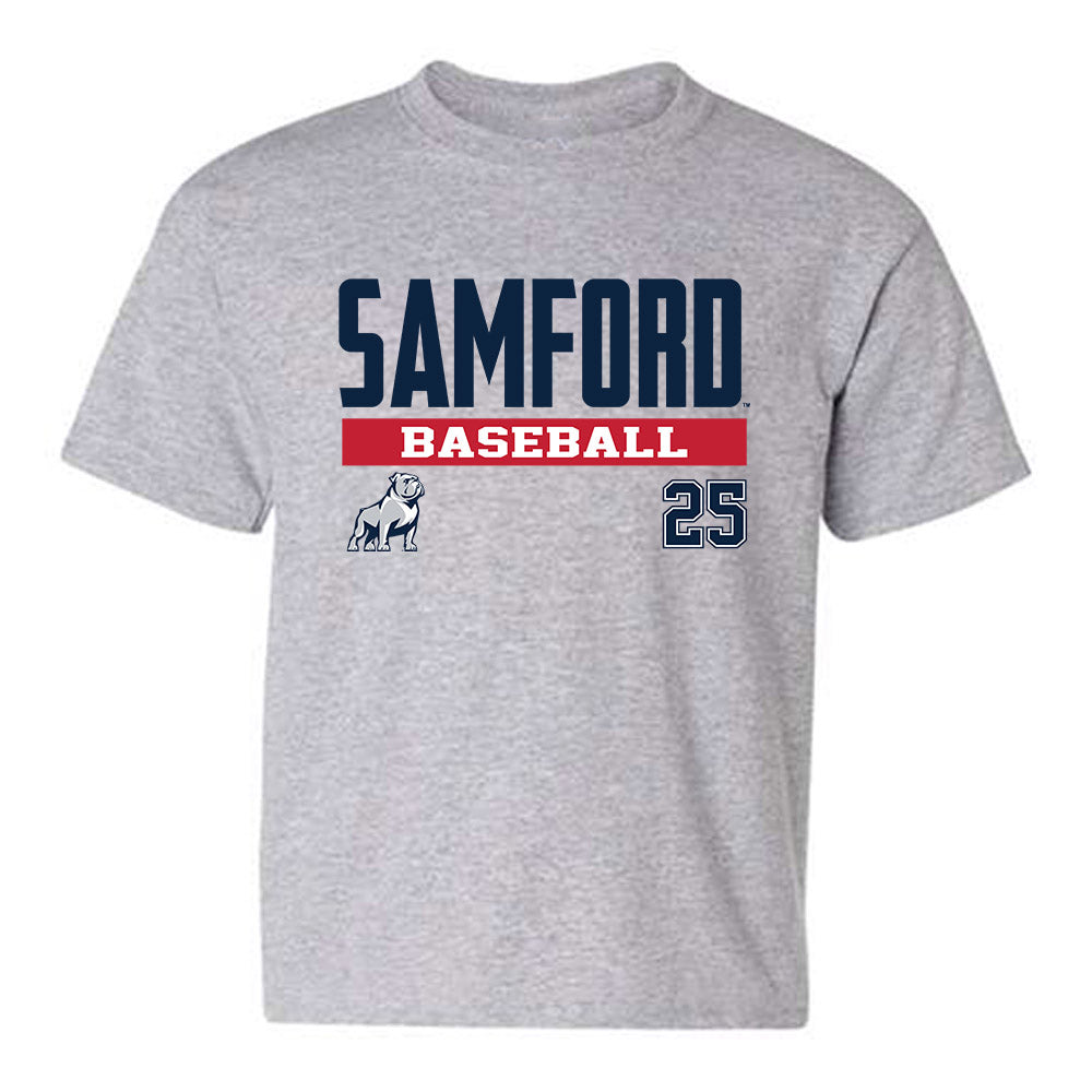 Samford - NCAA Baseball : Joseph Lee - Classic Fashion Shersey Youth T-Shirt-1