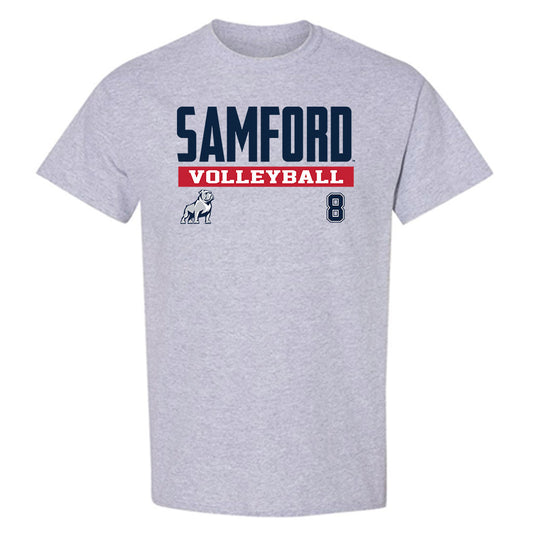 Samford - NCAA Women's Volleyball : Ashley Evans - Classic Fashion Shersey T-Shirt