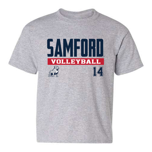 Samford - NCAA Women's Volleyball : Greer Golden - Classic Fashion Shersey Youth T-Shirt