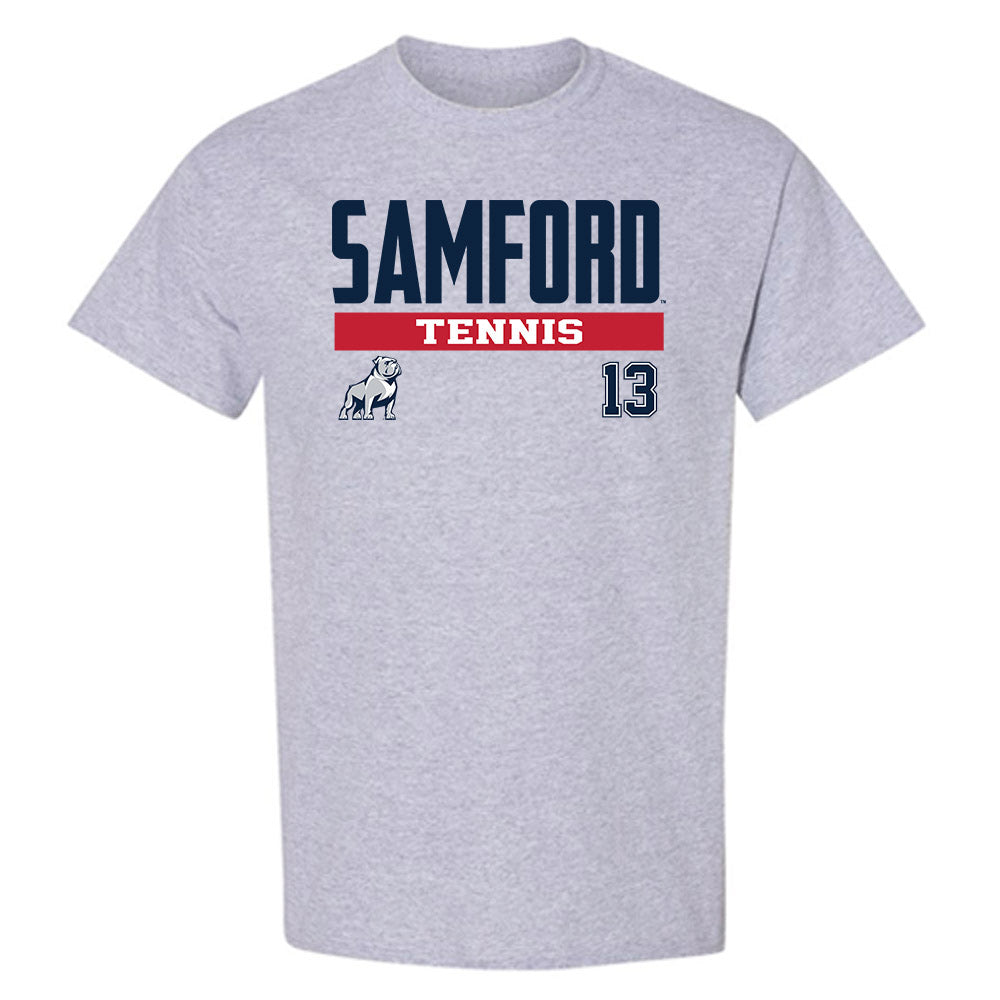 Samford - NCAA Men's Tennis : Darcy Nicholls - Classic Fashion Shersey T-Shirt-0