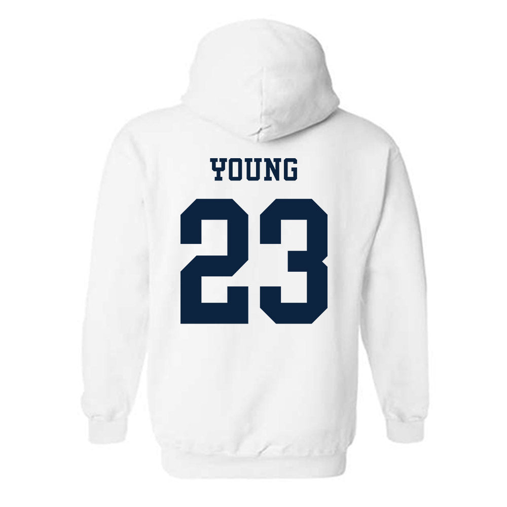 Samford - NCAA Football : Noah Young - Classic Fashion Shersey Hooded Sweatshirt-1