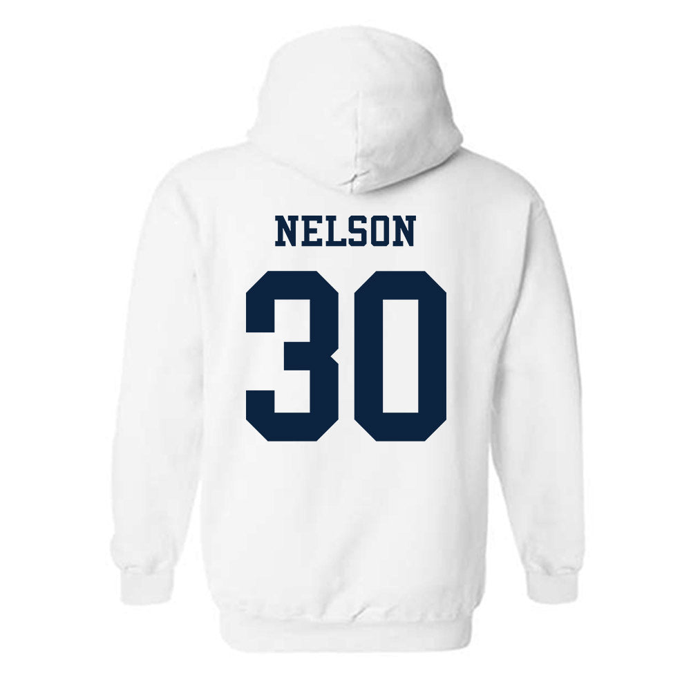 Samford - NCAA Softball : Ella Nelson - Classic Fashion Shersey Hooded Sweatshirt-1