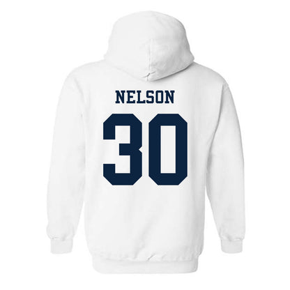 Samford - NCAA Softball : Ella Nelson - Classic Fashion Shersey Hooded Sweatshirt-1