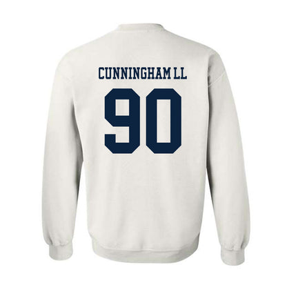 Samford - NCAA Football : Conroy Cunningham ll - Classic Fashion Shersey Crewneck Sweatshirt-1