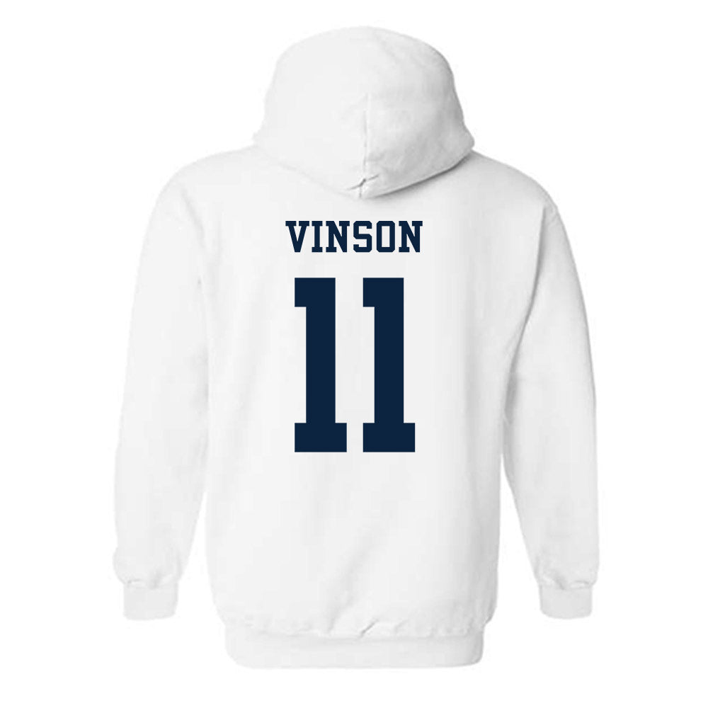 Samford - NCAA Football : Rayf Vinson - Classic Fashion Shersey Hooded Sweatshirt-1