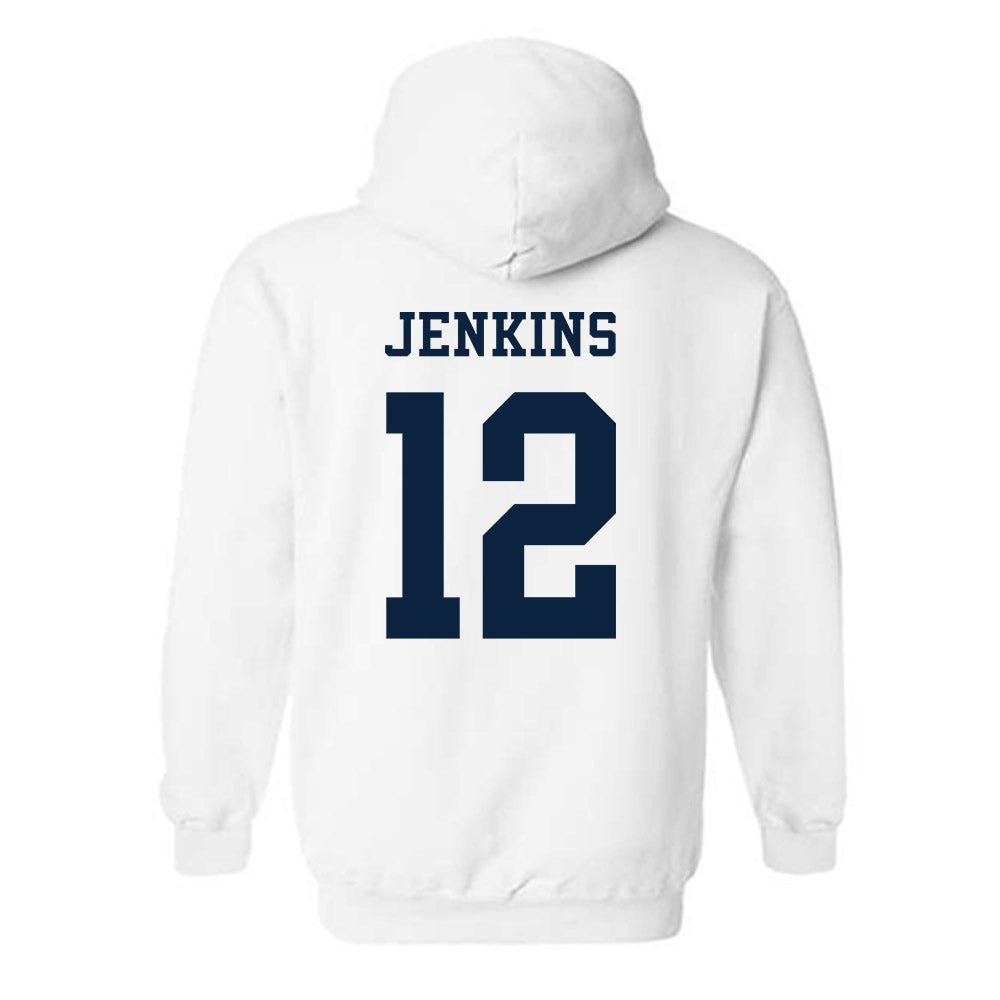 Samford - NCAA Football : Brendan Jenkins - Classic Fashion Shersey Hooded Sweatshirt-1