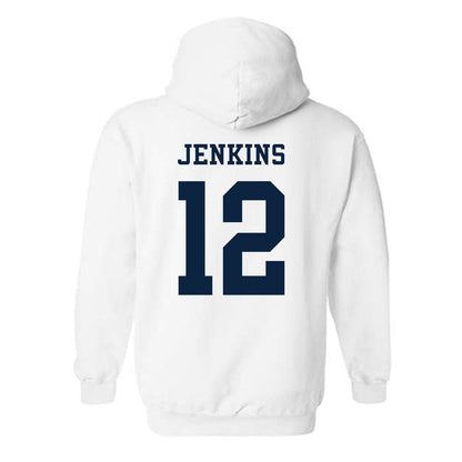 Samford - NCAA Football : Brendan Jenkins - Classic Fashion Shersey Hooded Sweatshirt-1
