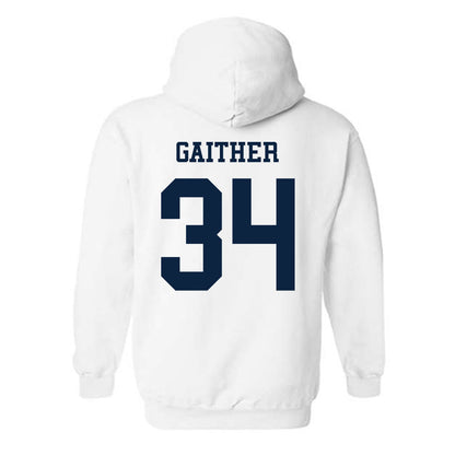 Samford - NCAA Football : Malik Gaither - Classic Fashion Shersey Hooded Sweatshirt-1