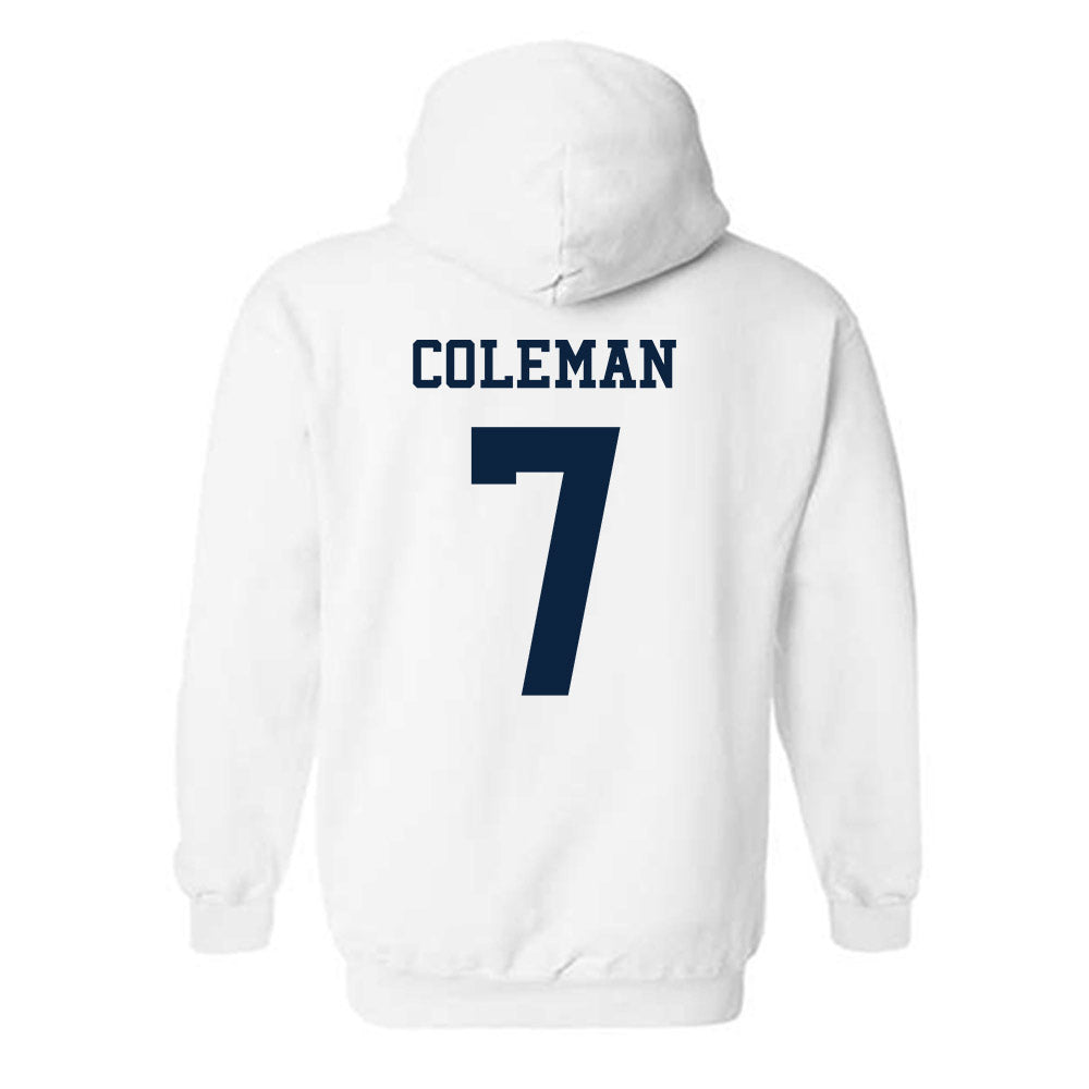 Samford - NCAA Football : Jim Coleman - Classic Fashion Shersey Hooded Sweatshirt-1