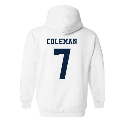 Samford - NCAA Football : Jim Coleman - Classic Fashion Shersey Hooded Sweatshirt-1