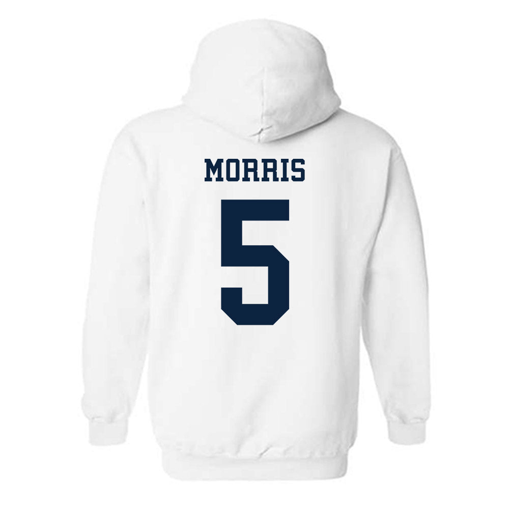 Samford - NCAA Women's Basketball : Francie Morris - Classic Fashion Shersey Hooded Sweatshirt-1