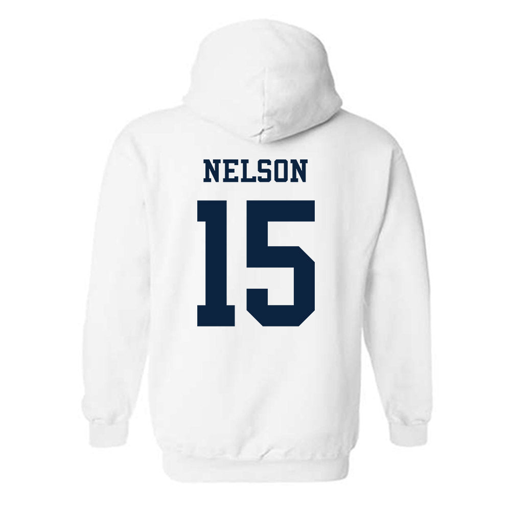 Samford - NCAA Softball : Lindsey Nelson - Classic Fashion Shersey Hooded Sweatshirt-1