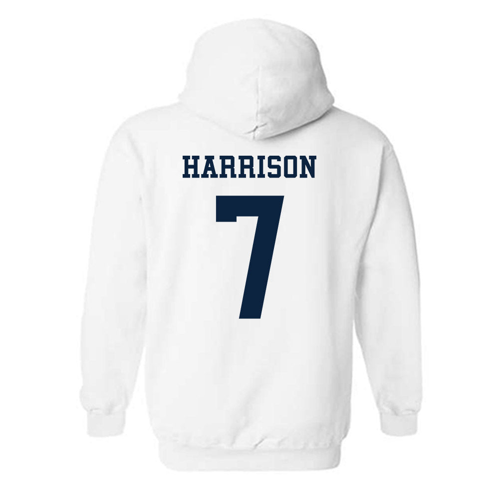 Samford - NCAA Men's Tennis : Seb Harrison - Classic Fashion Shersey Hooded Sweatshirt-1