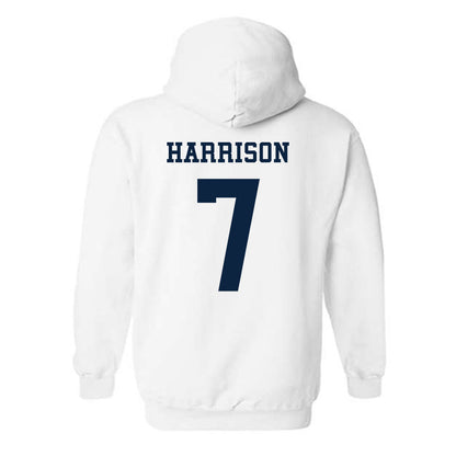 Samford - NCAA Men's Tennis : Seb Harrison - Classic Fashion Shersey Hooded Sweatshirt-1