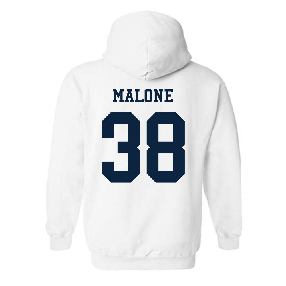 Samford - NCAA Baseball : John Malone - Classic Fashion Shersey Hooded Sweatshirt-1
