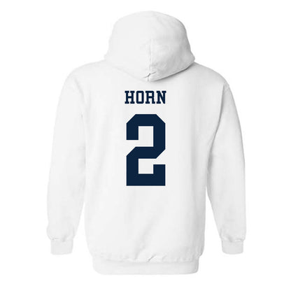 Samford - NCAA Women's Volleyball : Samantha Horn - Classic Fashion Shersey Hooded Sweatshirt-1