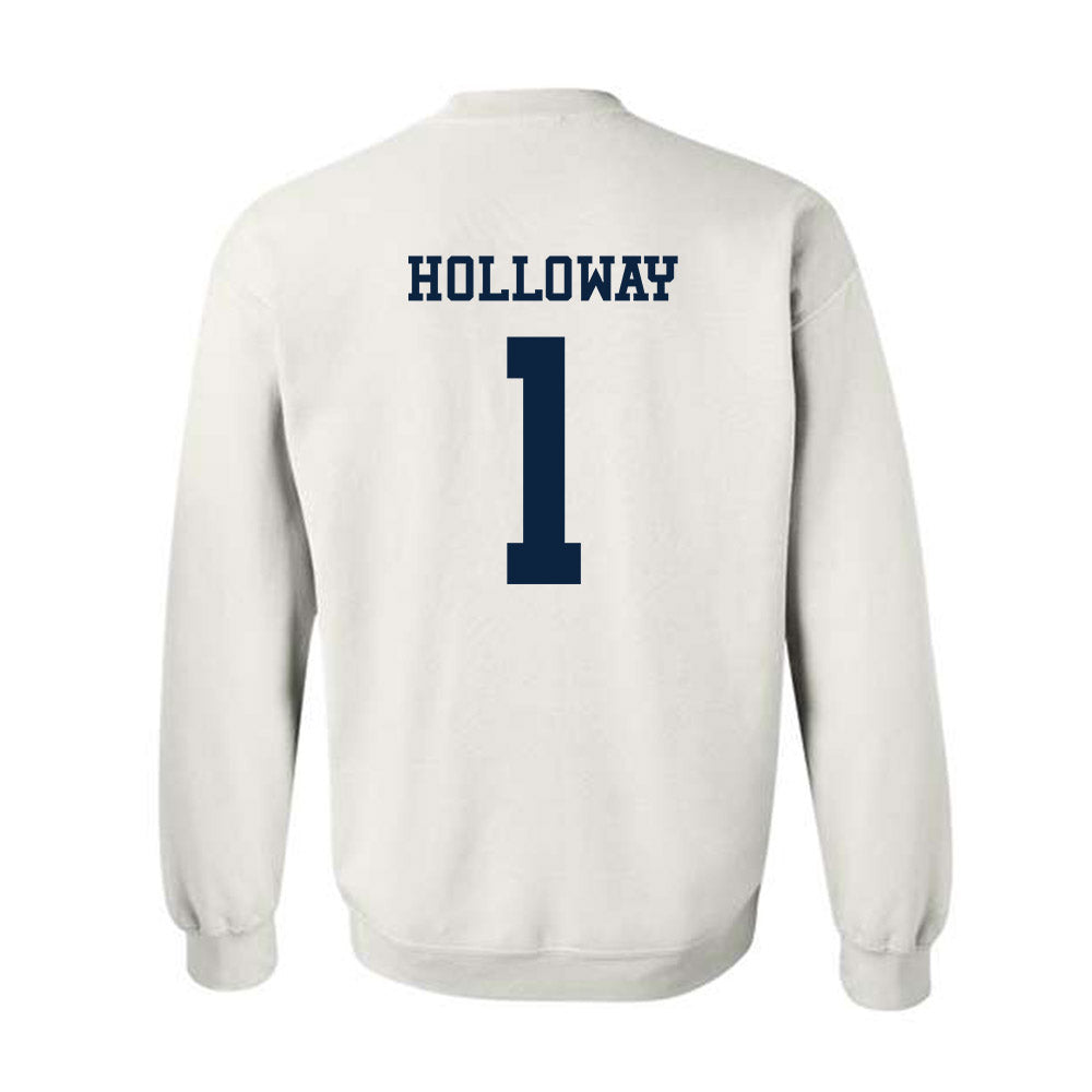 Samford - NCAA Men's Basketball : Joshua Holloway - Classic Fashion Shersey Crewneck Sweatshirt-1