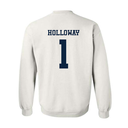 Samford - NCAA Men's Basketball : Joshua Holloway - Classic Fashion Shersey Crewneck Sweatshirt-1