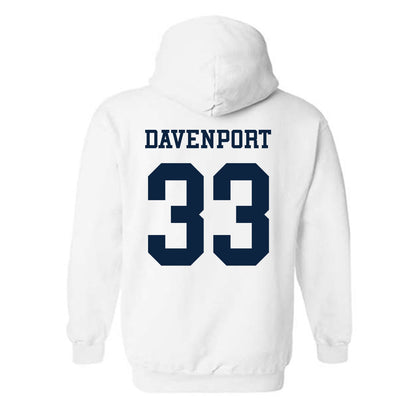 Samford - NCAA Football : Theodore Davenport - Classic Fashion Shersey Hooded Sweatshirt-1