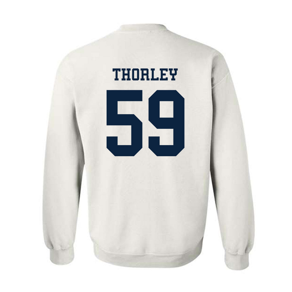 Samford - NCAA Football : Will Thorley - Classic Fashion Shersey Crewneck Sweatshirt-1