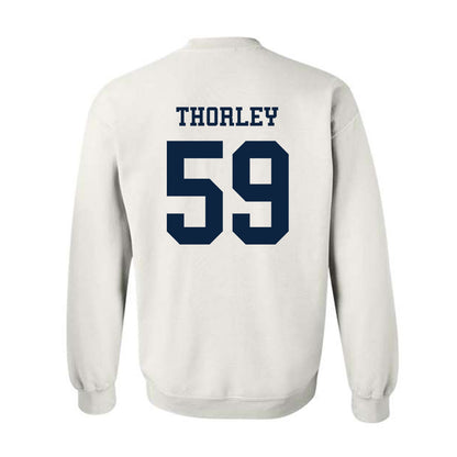Samford - NCAA Football : Will Thorley - Classic Fashion Shersey Crewneck Sweatshirt-1