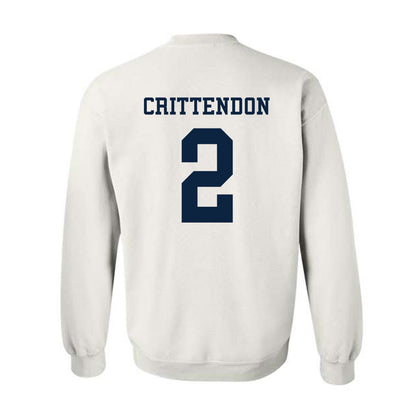 Samford - NCAA Football : Quincy Crittendon - Classic Fashion Shersey Crewneck Sweatshirt-1