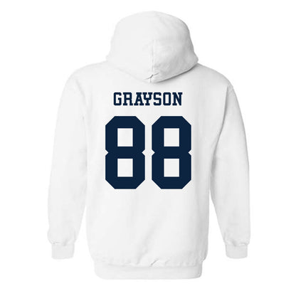 Samford - NCAA Football : Donovan Grayson - Classic Fashion Shersey Hooded Sweatshirt-1