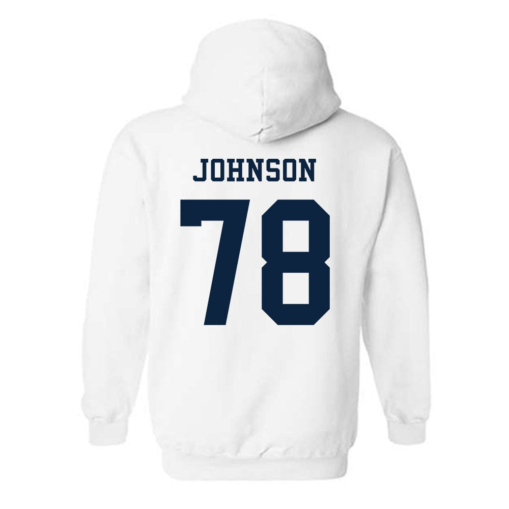 Samford - NCAA Football : Duncan Johnson - Classic Fashion Shersey Hooded Sweatshirt-1