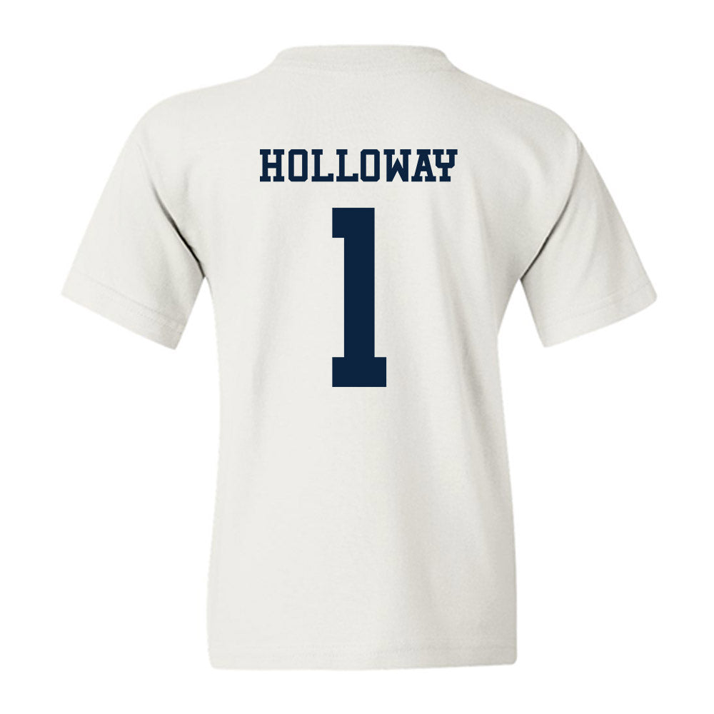 Samford - NCAA Men's Basketball : Joshua Holloway - Classic Fashion Shersey Youth T-Shirt-1