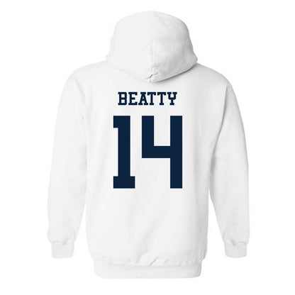 Samford - NCAA Football : Jackson Beatty - Classic Fashion Shersey Hooded Sweatshirt-1