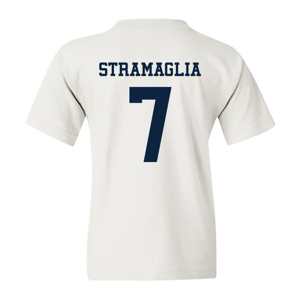 Samford - NCAA Men's Basketball : Paul Stramaglia - Classic Fashion Shersey Youth T-Shirt-1
