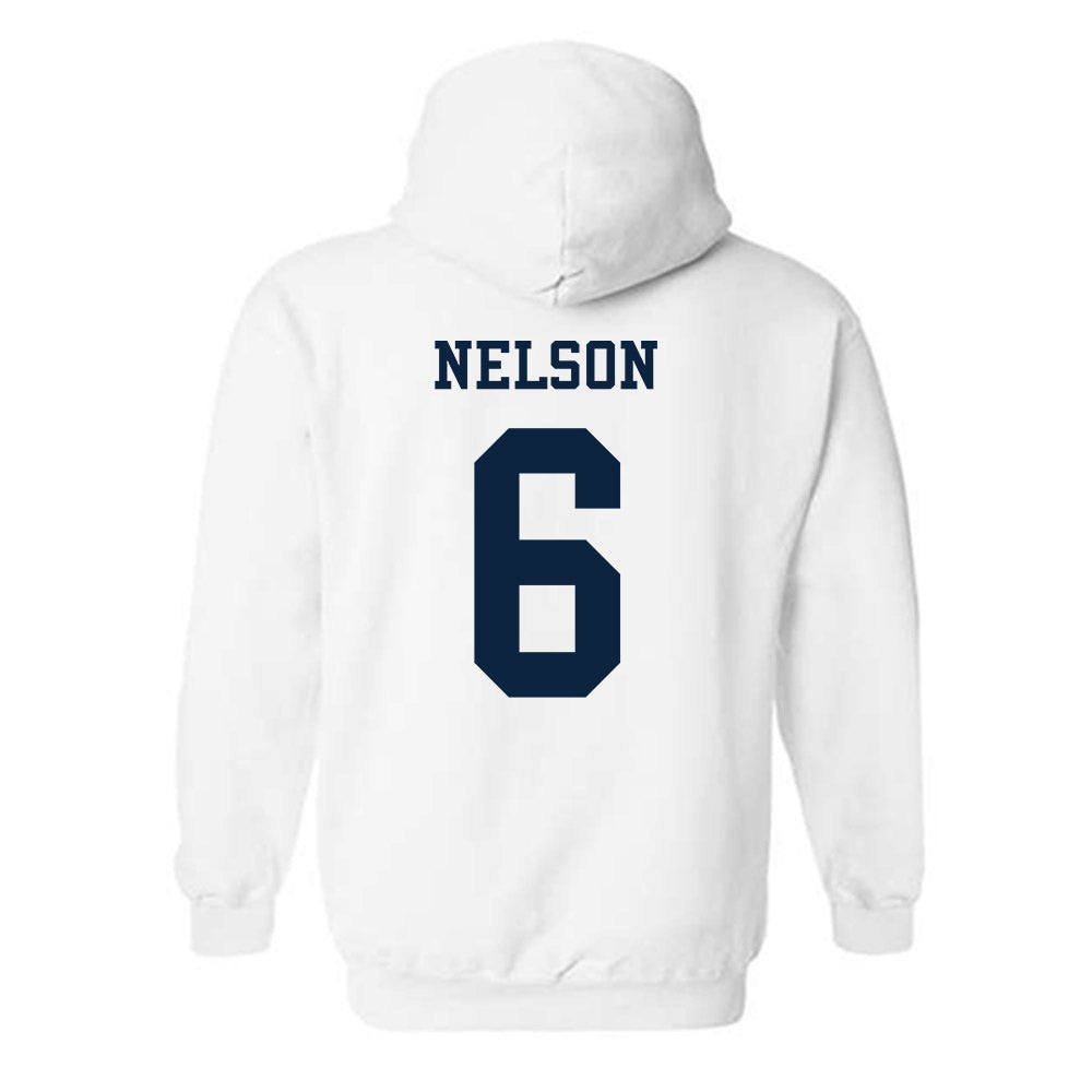 Samford - NCAA Football : Jalen Nelson - Classic Fashion Shersey Hooded Sweatshirt-1