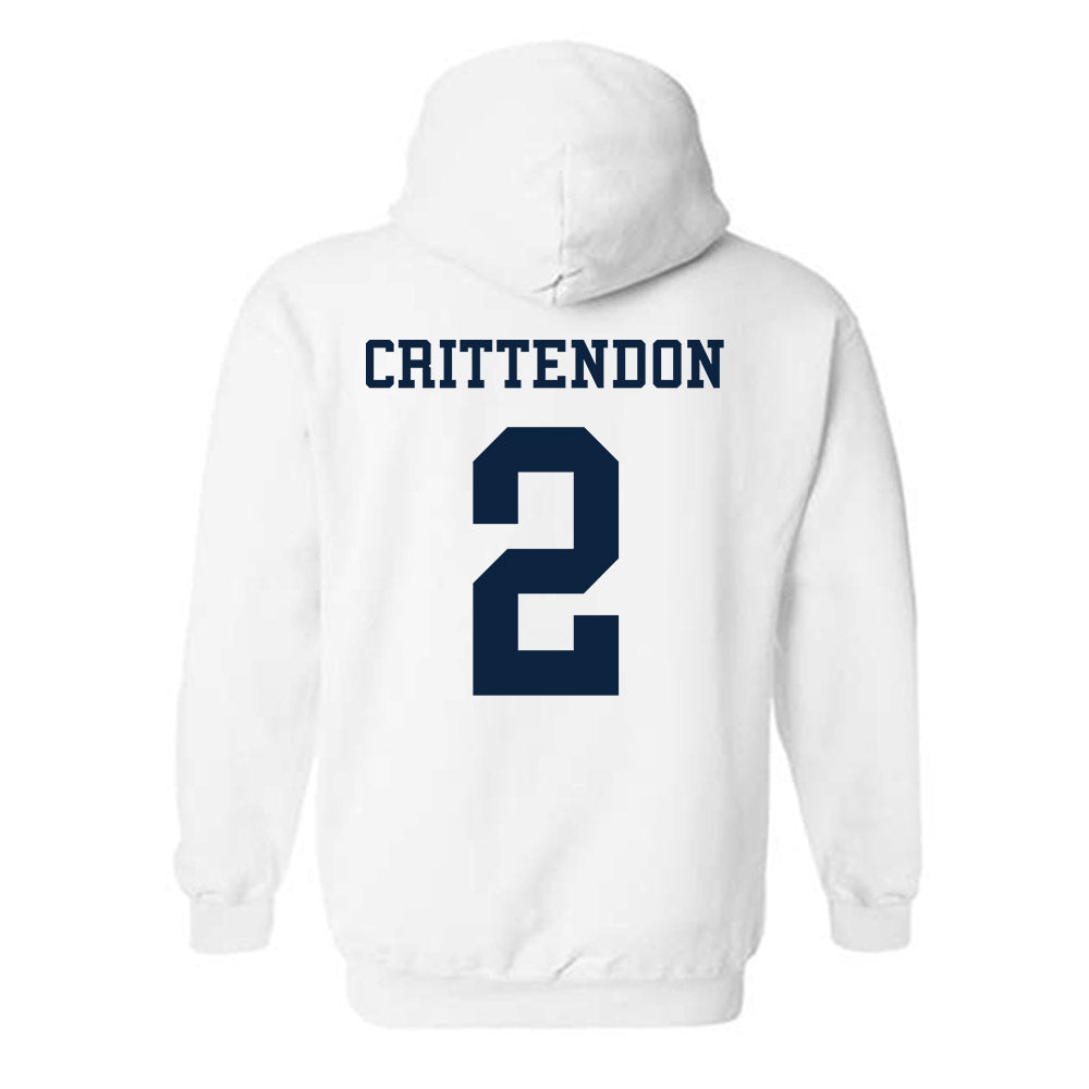 Samford - NCAA Football : Quincy Crittendon - Classic Fashion Shersey Hooded Sweatshirt-1