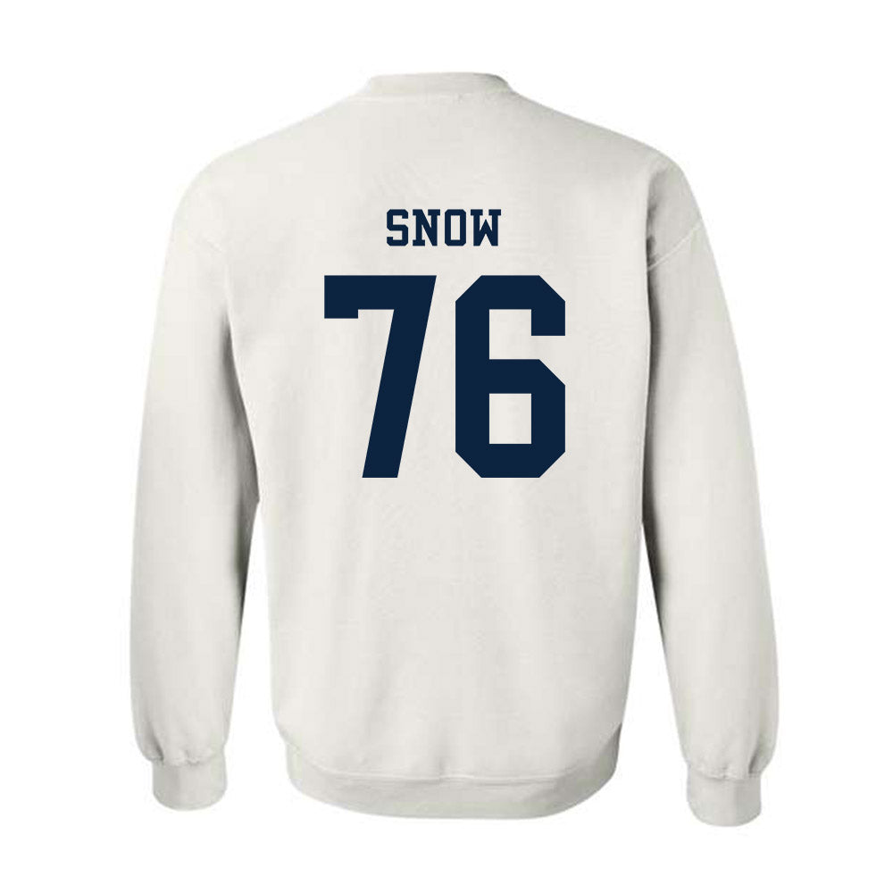 Samford - NCAA Football : Michael Snow - Classic Fashion Shersey Crewneck Sweatshirt-1