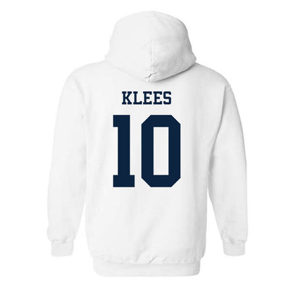 Samford - NCAA Football : Haden Klees - Classic Fashion Shersey Hooded Sweatshirt-1