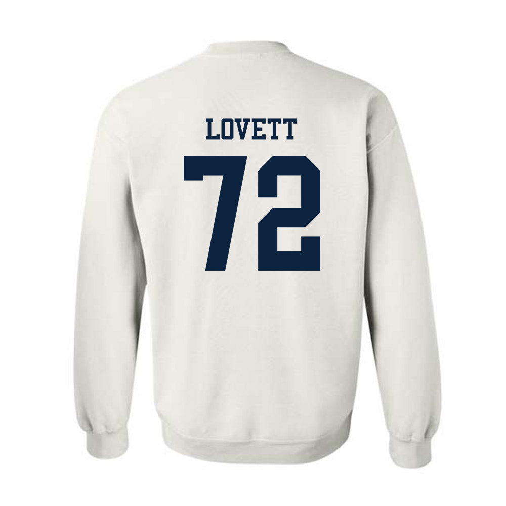 Samford - NCAA Football : Josh Lovett - Classic Fashion Shersey Crewneck Sweatshirt-1