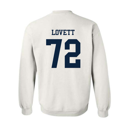 Samford - NCAA Football : Josh Lovett - Classic Fashion Shersey Crewneck Sweatshirt-1
