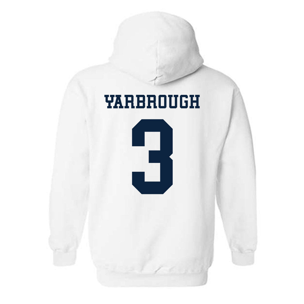 Samford - NCAA Women's Basketball : Kaylee Yarbrough - Classic Fashion Shersey Hooded Sweatshirt-1