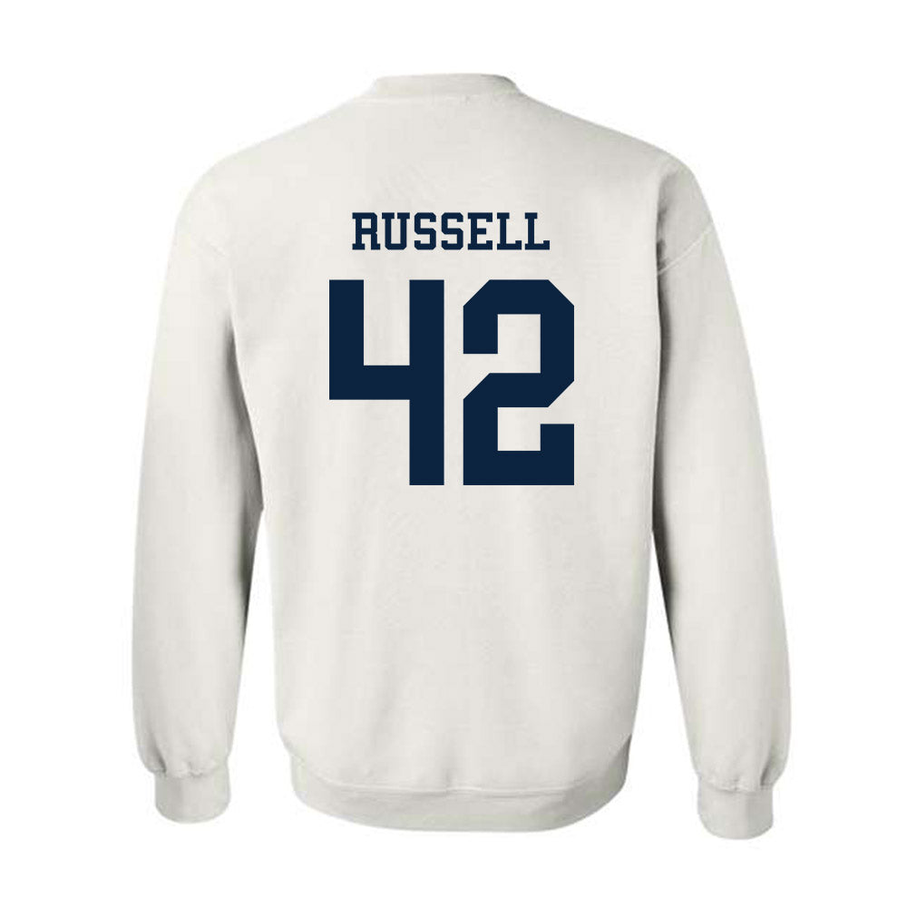 Samford - NCAA Football : Jordan Russell - Classic Fashion Shersey Crewneck Sweatshirt-1