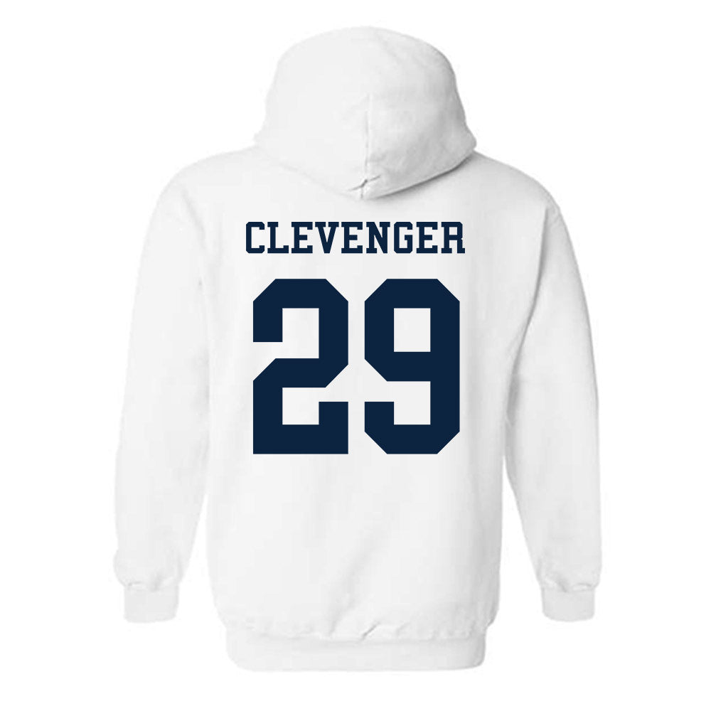 Samford - NCAA Baseball : Heath Clevenger - Classic Fashion Shersey Hooded Sweatshirt-1