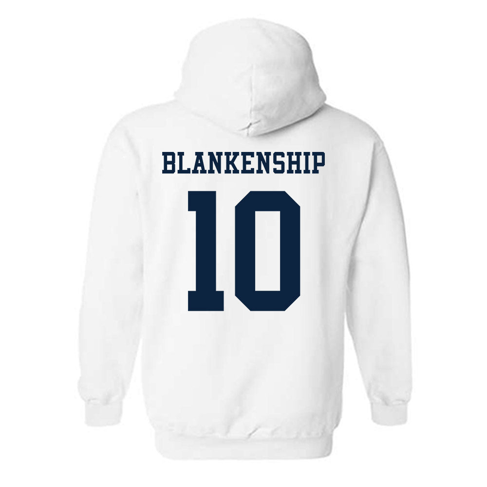 Samford - NCAA Women's Basketball : Aubrey Blankenship - Classic Fashion Shersey Hooded Sweatshirt-1