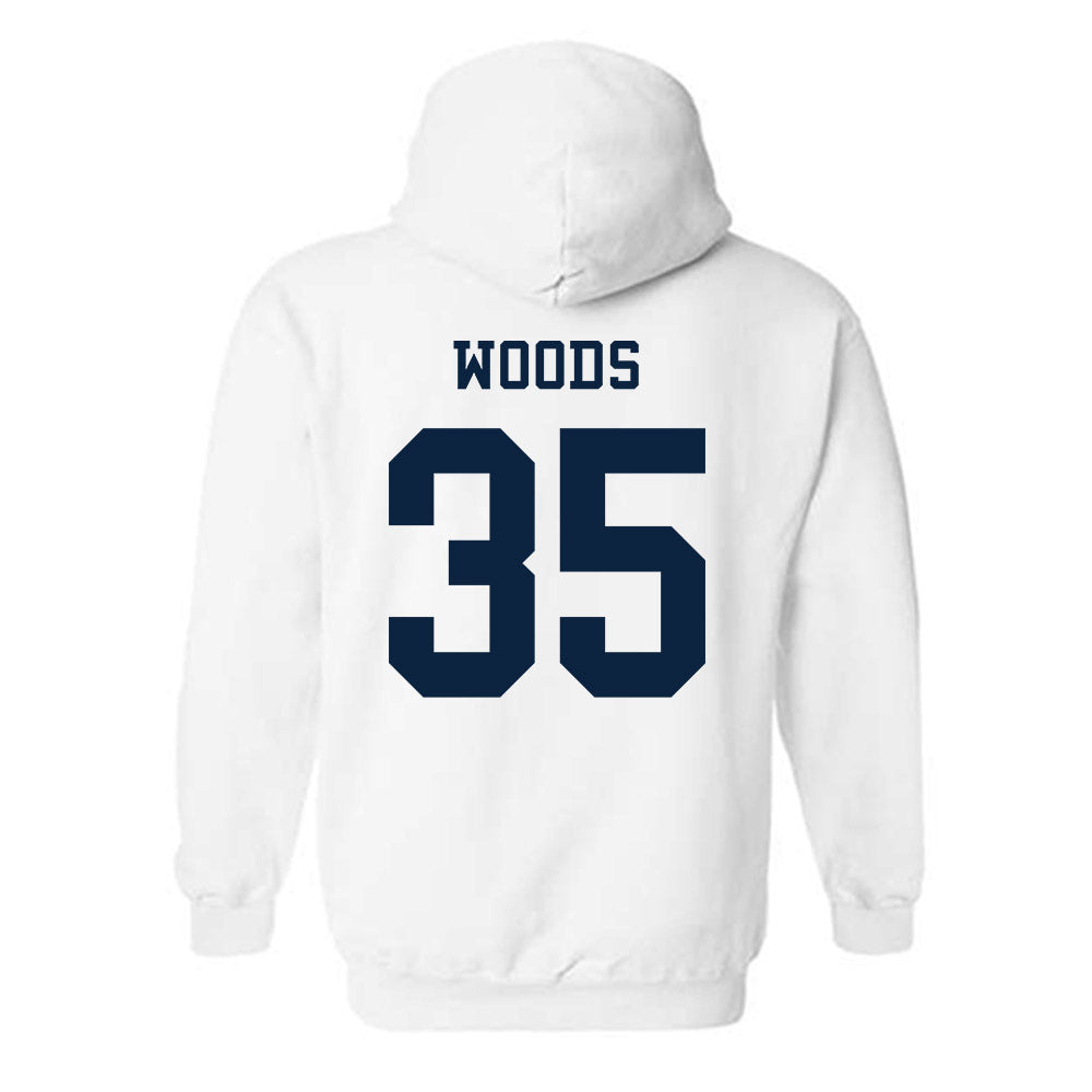Samford - NCAA Women's Basketball : Alexis Woods - Classic Fashion Shersey Hooded Sweatshirt-1