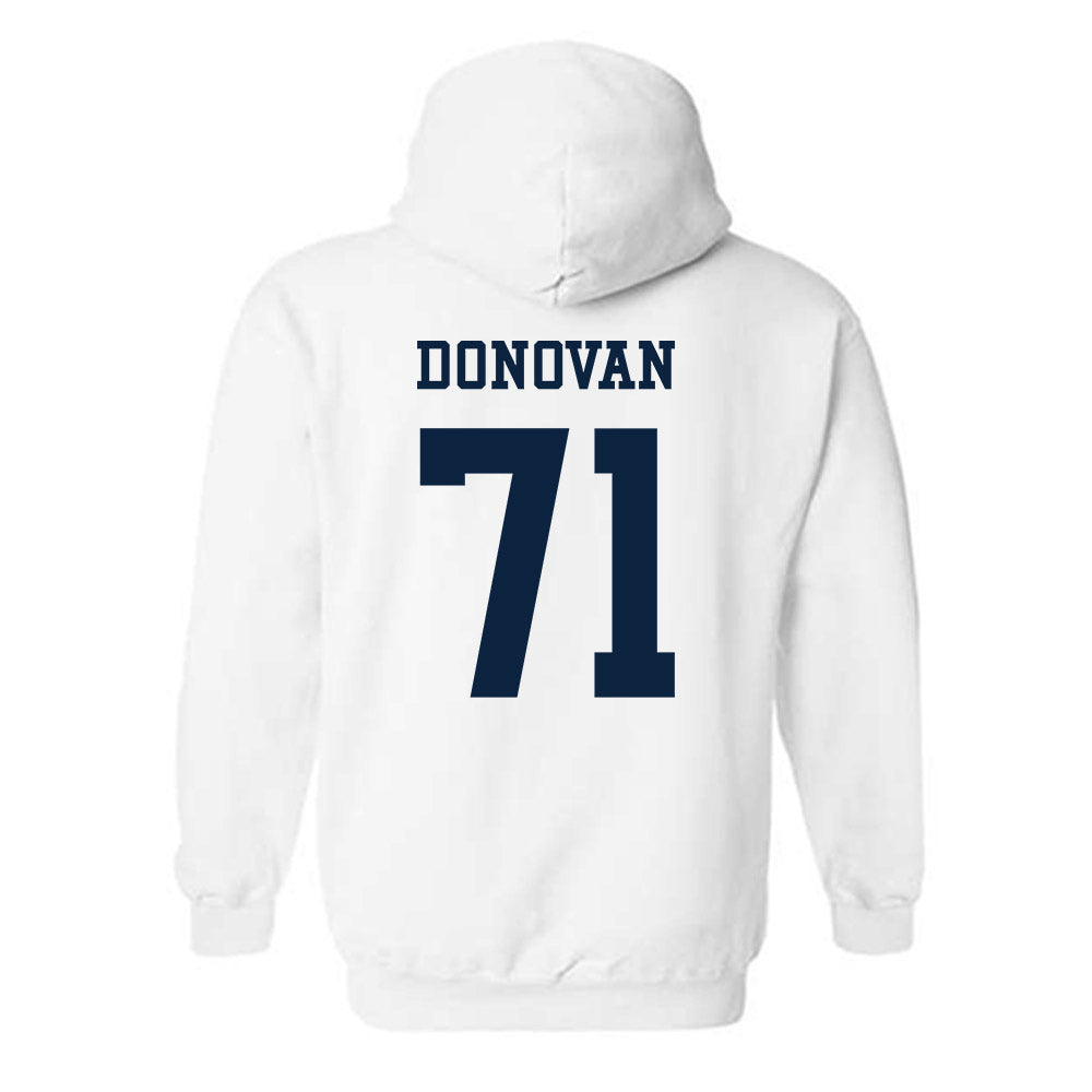 Samford - NCAA Football : Carson Donovan - Classic Fashion Shersey Hooded Sweatshirt-1