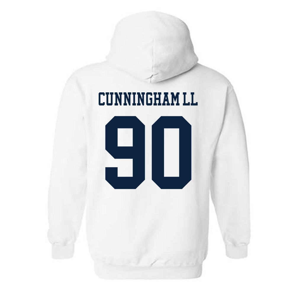 Samford - NCAA Football : Conroy Cunningham ll - Classic Fashion Shersey Hooded Sweatshirt-1