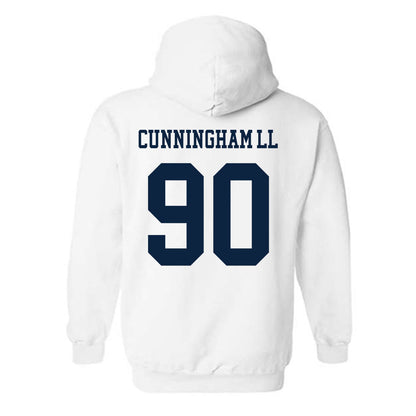 Samford - NCAA Football : Conroy Cunningham ll - Classic Fashion Shersey Hooded Sweatshirt-1