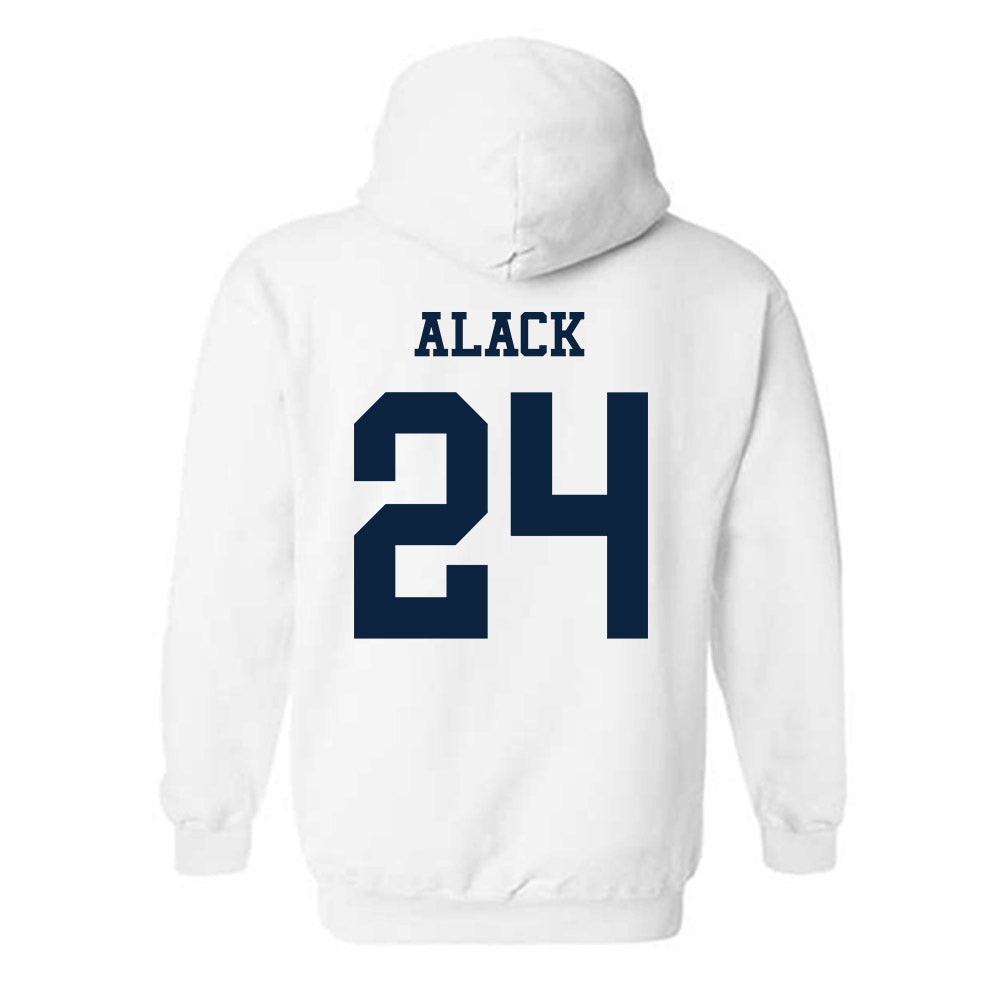 Samford - NCAA Women's Soccer : Mary-Ainsley Alack - Classic Fashion Shersey Hooded Sweatshirt-1
