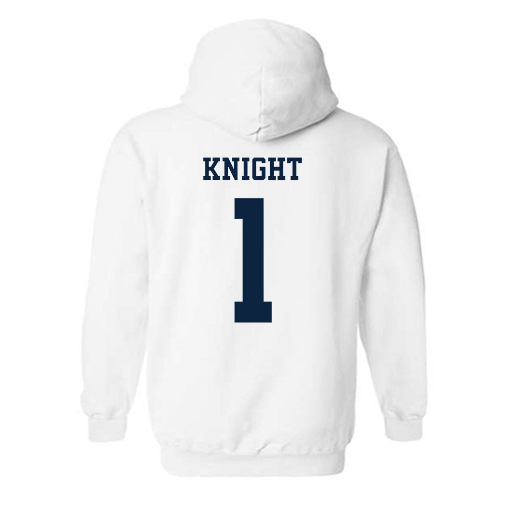 Samford - NCAA Women's Basketball : Jada Knight - Classic Fashion Shersey Hooded Sweatshirt-1
