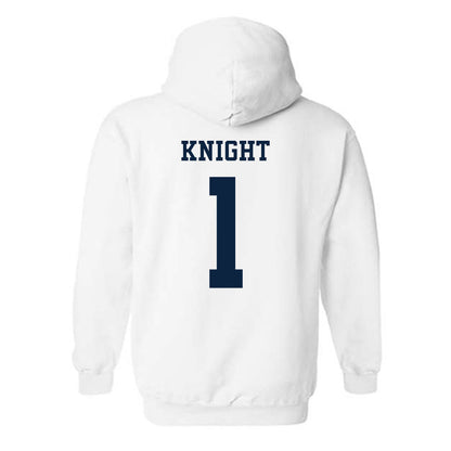 Samford - NCAA Women's Basketball : Jada Knight - Classic Fashion Shersey Hooded Sweatshirt-1