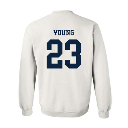 Samford - NCAA Football : Noah Young - Classic Fashion Shersey Crewneck Sweatshirt-1