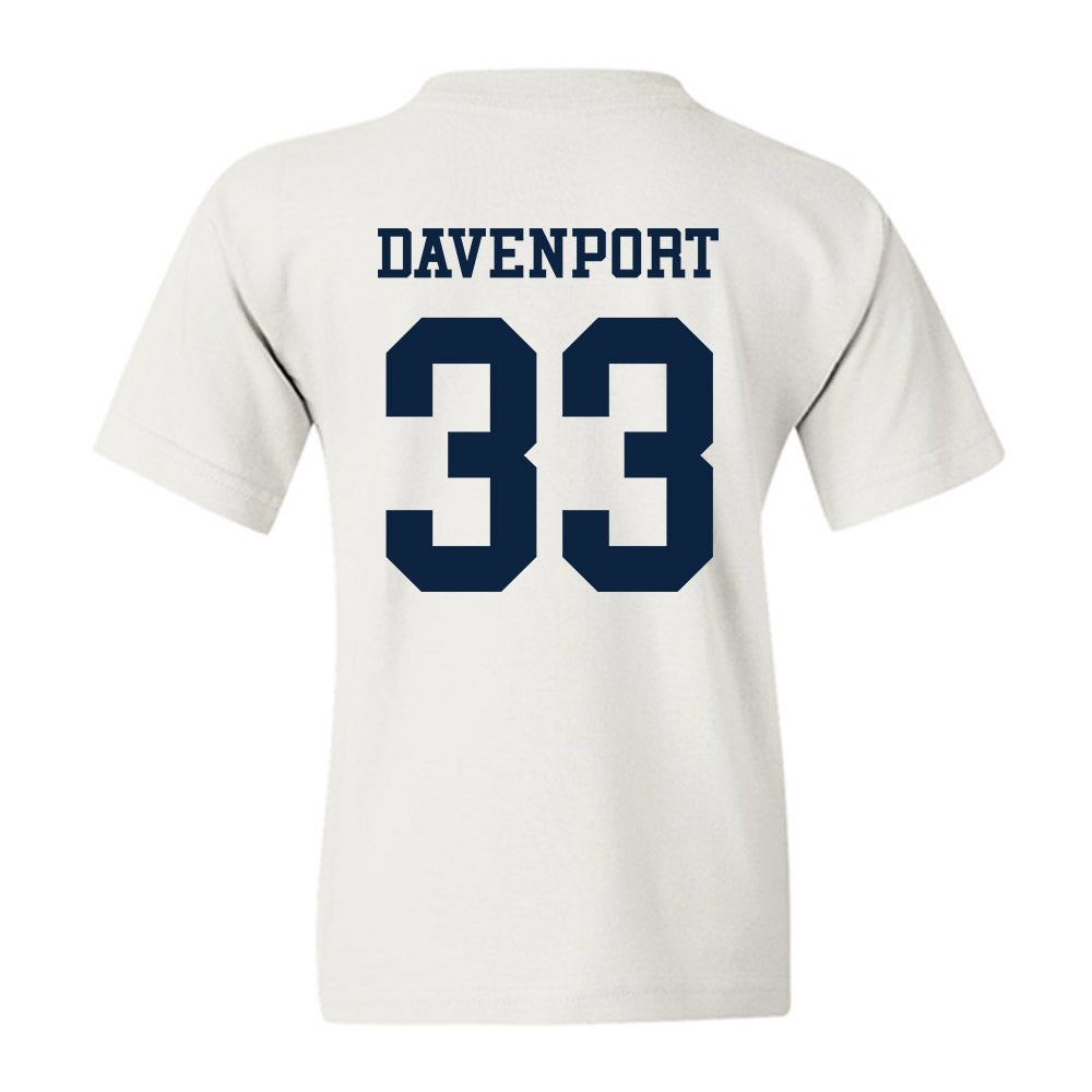 Samford - NCAA Football : Theodore Davenport - Classic Fashion Shersey Youth T-Shirt-1